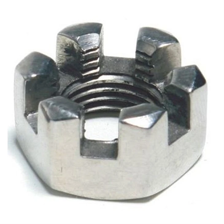 Hexagon Slotted Castle Nut